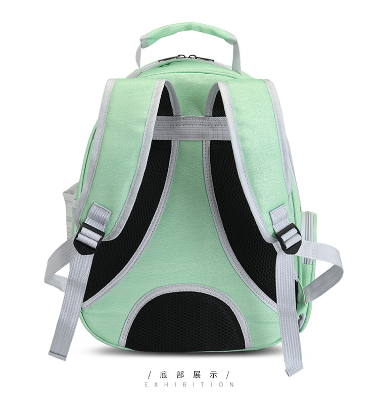 New Pet Bag Pet Backpack Solid Color Cat Bag Transparent Space Bag Outdoor Portable Space Capsule Dog Backpack