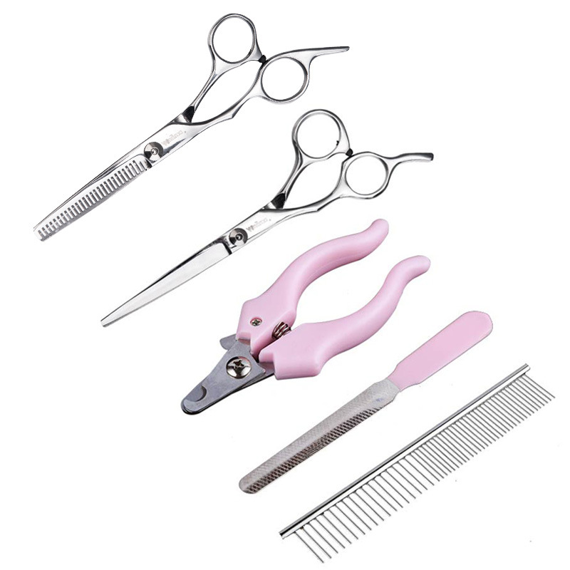 Amazon sells nail clippers, scissors and four pet grooming sets wholesale Amazon sells nail clippers, scissors and four pet grooming sets wholesale