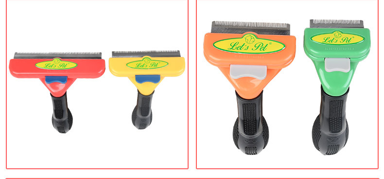 Pet Comb Cat and Dog Hair Removal Comb Pet Comb Knot Hair Removal Brush Dog Grooming Brush CrossBorder Dog Supplies