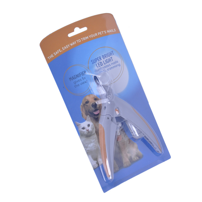 New light pet nail clippers cat and dog nail clippers small and large pet nail pet grooming products New light pet nail clippers cat and dog nail clippers small and large pet nail pet grooming products