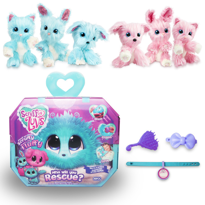 Foreign Trade Popular Style Scruff a Luvs Surprise Plush Toys Children&#039;s Gifts Develop Bath Pet