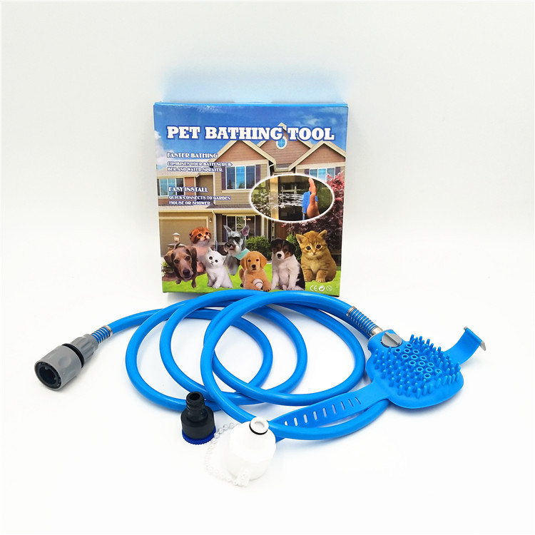 Pet Shower Brush Dog Shower Bath Device Nozzle Brush Dog Cleaning Daily Necessities Silicone Massage Shower Pet Shower Brush Dog Shower Bath Device Nozzle Brush Dog Cleaning Daily Necessities Silicone Massage Shower