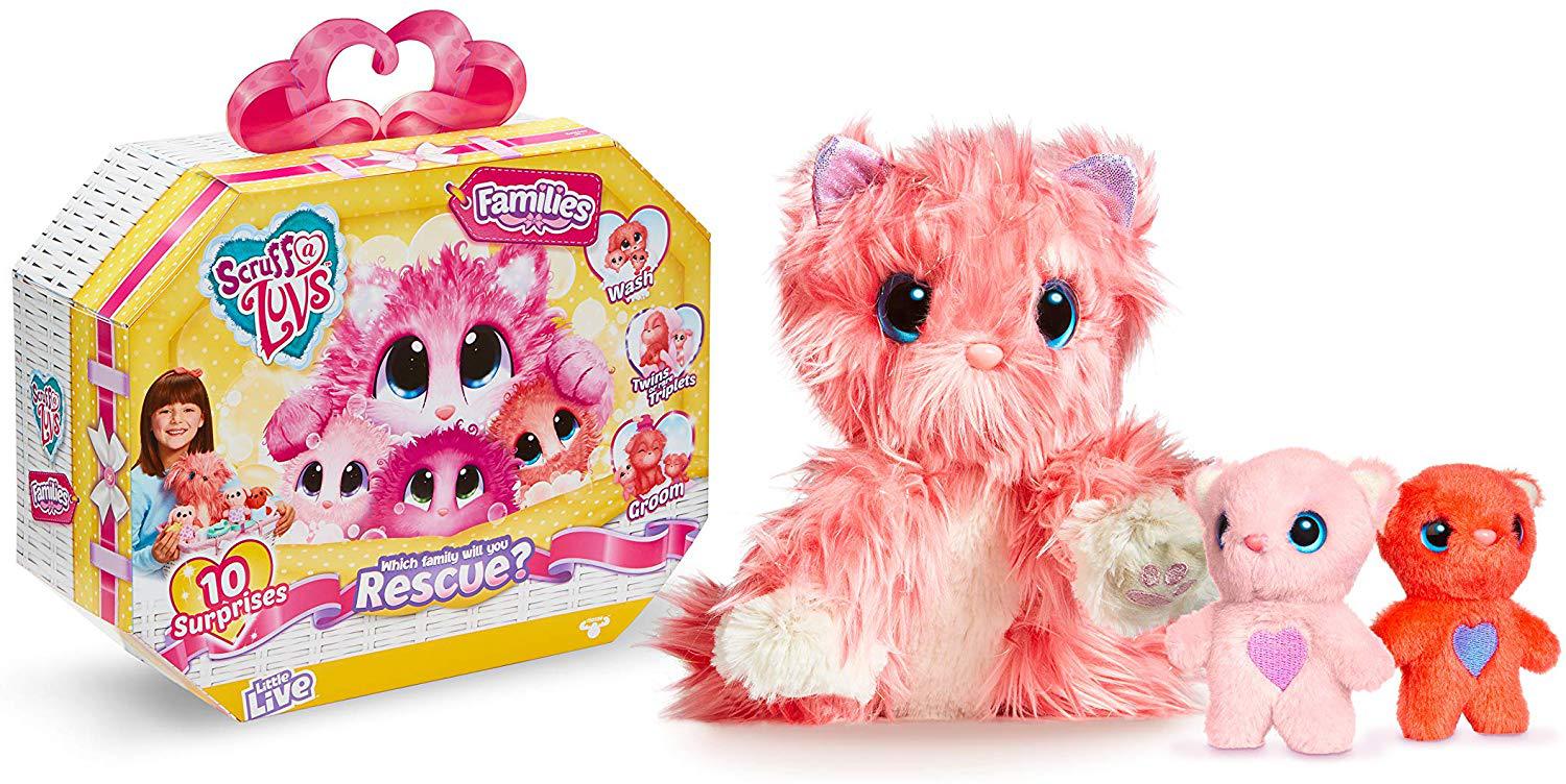 Surprise Cat Bath Dog Blind Box Plush Toy Little Live Sruff-a-Luvs Rescue Pet 45 Generation