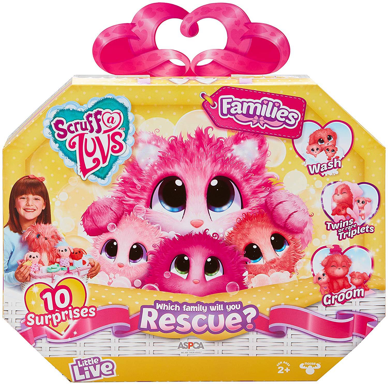 Surprise Cat Bath Dog Blind Box Plush Toy Little Live Sruff-a-Luvs Rescue Pet 45 Generation