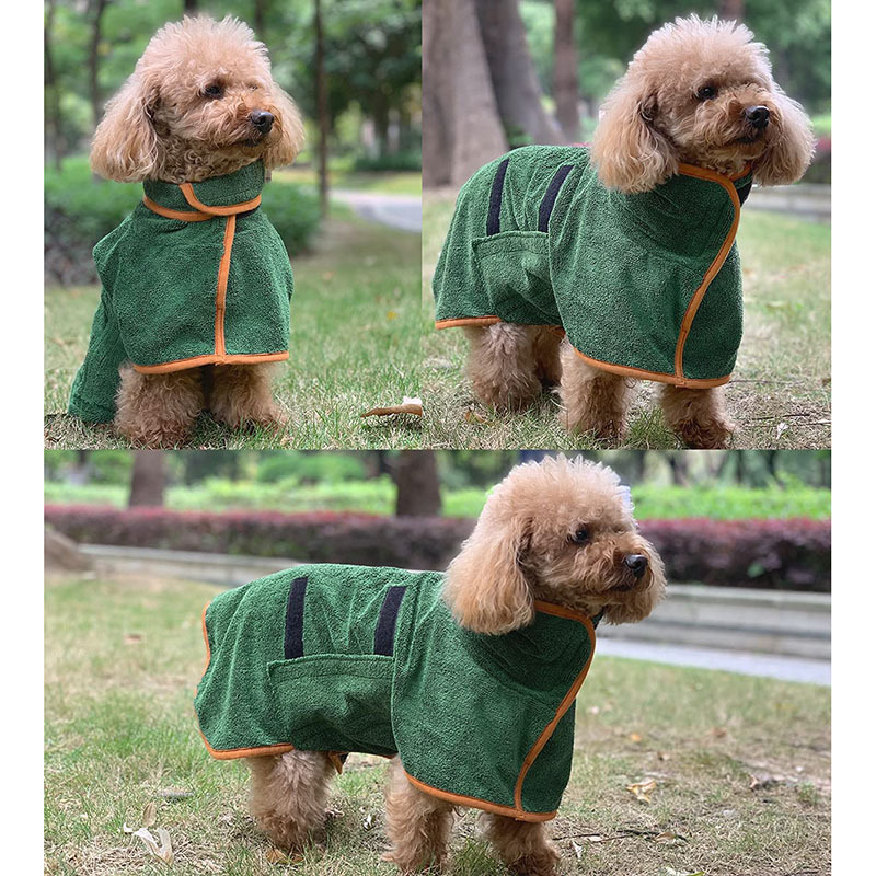 Dog Absorbent Bathrobe Microfiber Pet Bathrobe Clothes Dog Bath Towel Strong Water-Absorbing Bath Quick Drying Clothes Wholesale Dog Absorbent Bathrobe Microfiber Pet Bathrobe Clothes Dog Bath Towel Strong Water-Absorbing Bath Quick Drying Clothes Wholesale