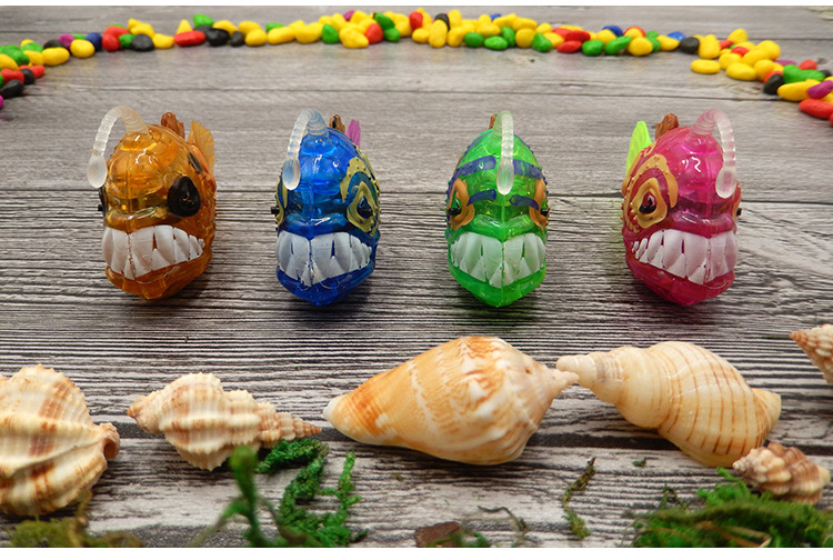 Foreign Trade Electric Fish Swimming Electronic Pet Fish Simulation Magic Light Induction Clownfish Bath Toys