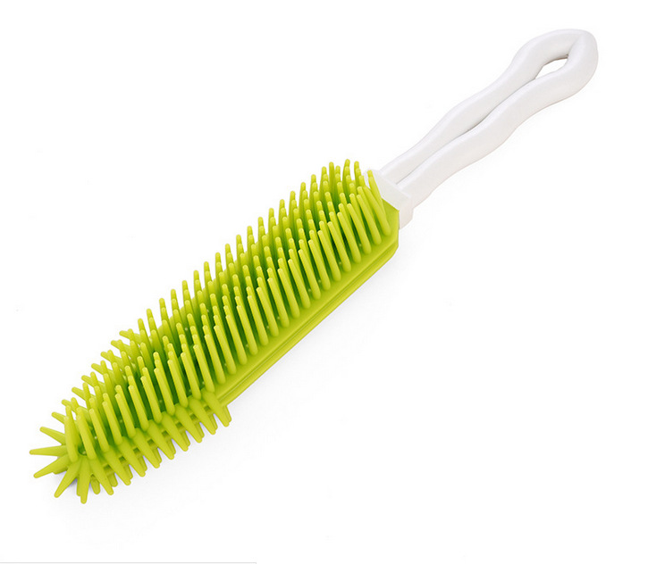 Bath Kitchen Cleaning Brush Silicone Pet Brush