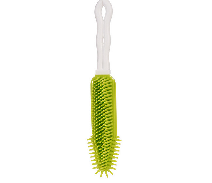 Bath Kitchen Cleaning Brush Silicone Pet Brush