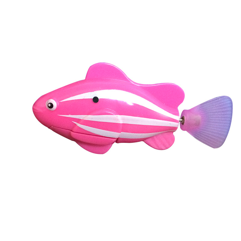 Cross-Border Products Electronic Fish Summer Baby Bath and Water Toys Pet Toy Fish Electric Induction Robot Fish
