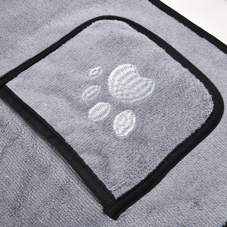 Amazon Hot Strong Absorbent Dog Towel Cat Shower Bath Towel Bathrobe Blanket Dual-Purpose Pet Supplies Amazon Hot Strong Absorbent Dog Towel Cat Shower Bath Towel Bathrobe Blanket Dual-Purpose Pet Supplies