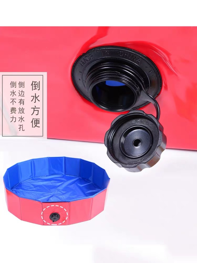Pet pool dog pool cat sand table bath basin foldable play pool pickle pool manufacturer direct sale Pet pool dog pool cat sand table bath basin foldable play pool pickle pool manufacturer direct sale