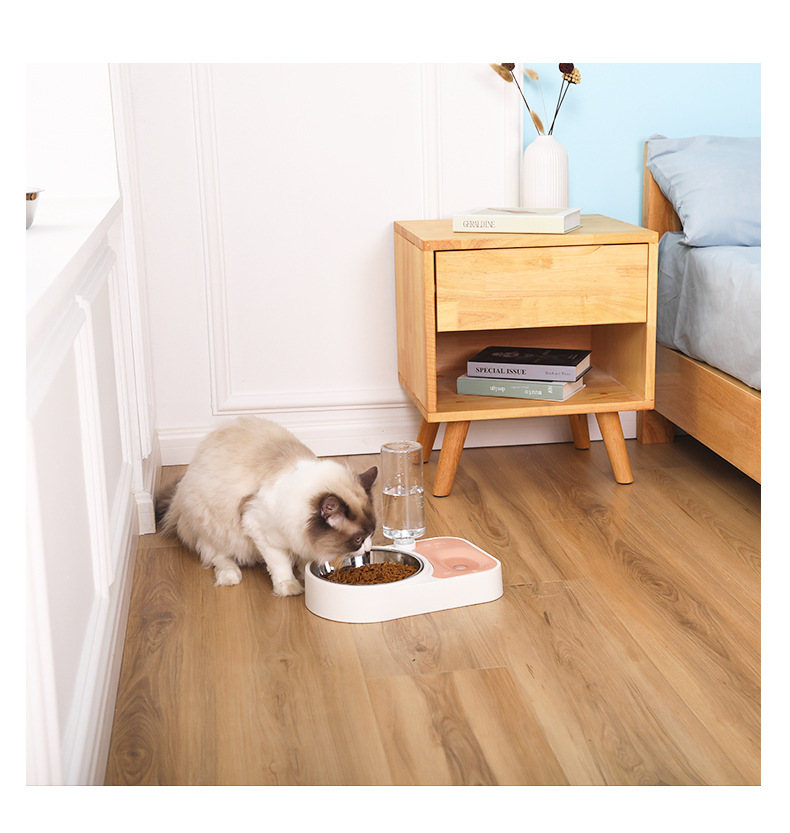 New Original Dog Bowl Keep Dry Mouth Dual Use Pet Bowl Cat Automatic Water Feeder Pet Double Bowl Automatic Drinking Basin New Original Dog Bowl Keep Dry Mouth Dual Use Pet Bowl Cat Automatic Water Feeder Pet Double Bowl Automatic Drinking Basin