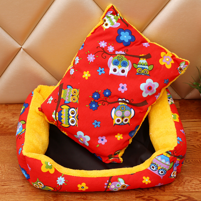 Kennel Pet Bed Four Seasons Small and Medium-Sized Dogs Cotton Pet Nest VIP Golden Retriever Teddy Doghouse Pet Supplies Nest Kennel Pet Bed Four Seasons Small and Medium-Sized Dogs Cotton Pet Nest VIP Golden Retriever Teddy Doghouse Pet Supplies Nest