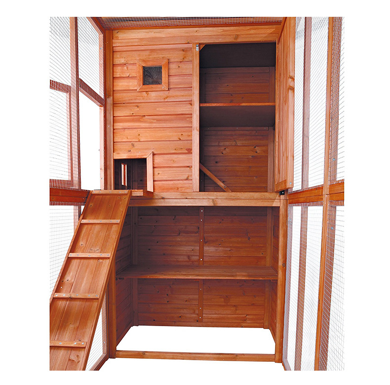Factory pet nest chicken coop chicken coop chicken coop home fence wooden display parrot cage dog cage duck coop