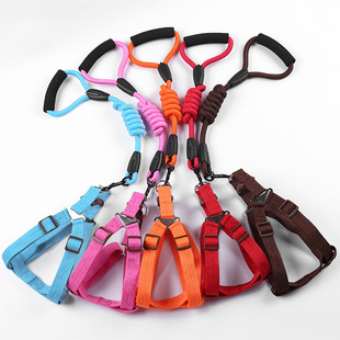 Love is still pet wholesale spot pet rope grid patch cloth with chest and back dog leash manufacturers direct sales Love is still pet wholesale spot pet rope grid patch cloth with chest and back dog leash manufacturers direct sales