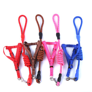 Love is still pet wholesale spot pet rope grid patch cloth with chest and back dog leash manufacturers direct sales Love is still pet wholesale spot pet rope grid patch cloth with chest and back dog leash manufacturers direct sales