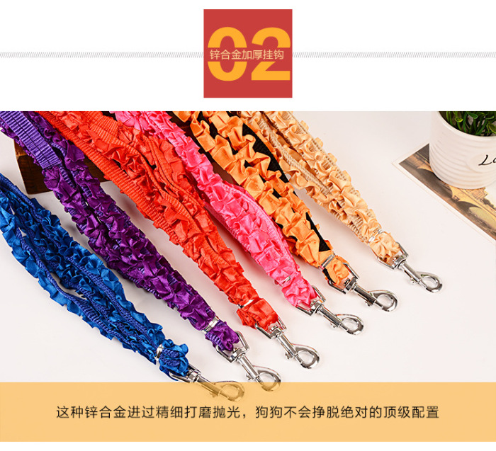 Manufacturer wholesaling pet rope satin cute small and small dogs pulling rope teddy bomei dog suit chest strap. Manufacturer wholesaling pet rope satin cute small and small dogs pulling rope teddy bomei dog suit chest strap.