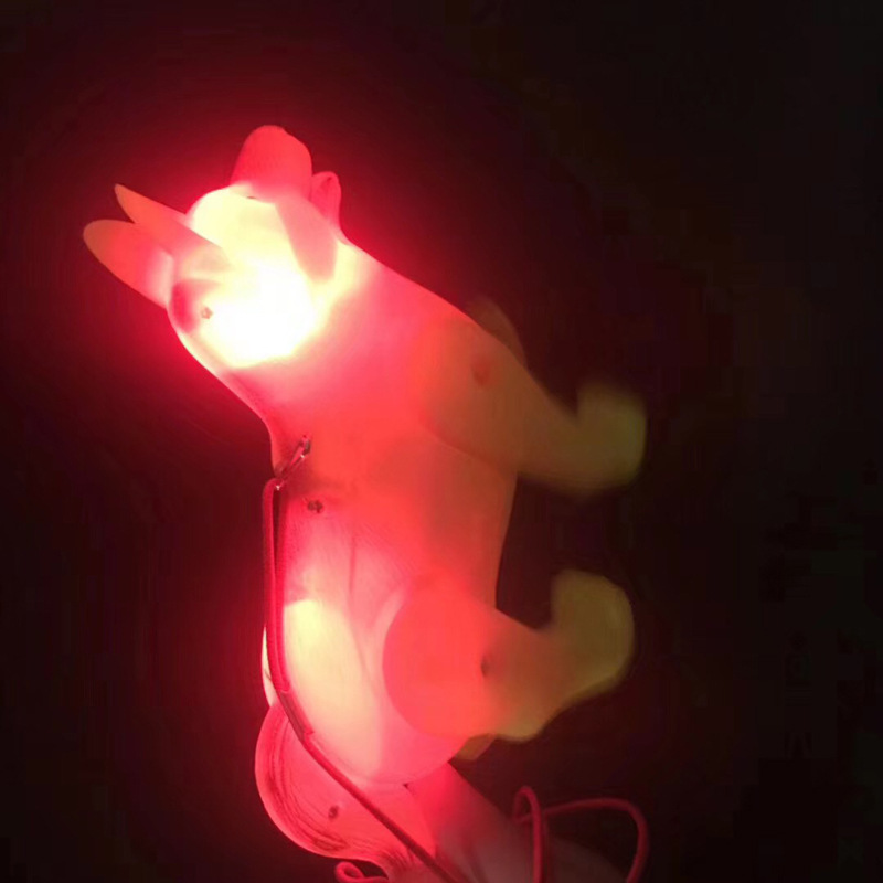 Luminous Music Electric Dog Pet Leash Dog Children&#039;s Night Market Stall Toy New Electric Rope Pig