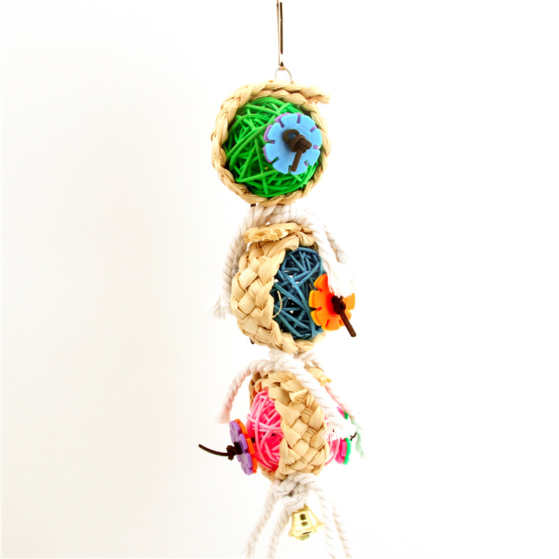 Parrot Supplies Pet Bird Toy Bite Toy Vine Bal Twist String Parrot Supplies Pet Bird Toy Bite Toy Vine Bal Twist String