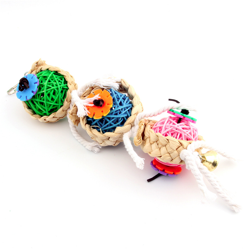 Parrot Supplies Pet Bird Toy Bite Toy Vine Bal Twist String Parrot Supplies Pet Bird Toy Bite Toy Vine Bal Twist String