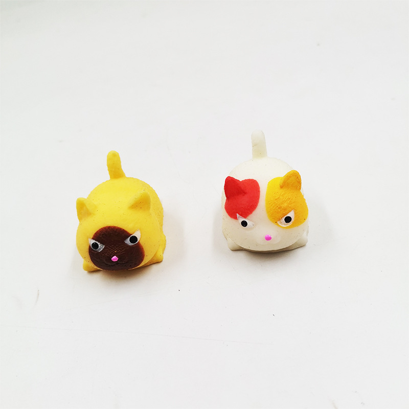 New Exotic Decompression Angry Cat Squeezing Toy Decompression Cute Pet Cute Tuanzi Vent Children&#039;s Toy Factory Wholesale