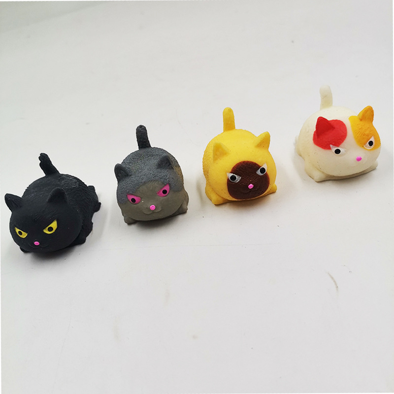 New Exotic Decompression Angry Cat Squeezing Toy Decompression Cute Pet Cute Tuanzi Vent Children's Toy Factory Wholesale New Exotic Decompression Angry Cat Squeezing Toy Decompression Cute Pet Cute Tuanzi Vent Children's Toy Factory Wholesale