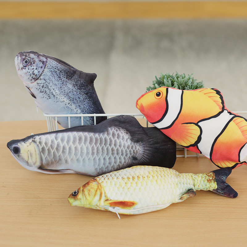 Amazon Douyin Net Red Electric Fish Cat Toy Beating Simulated Fish Plush Toy Pet Toy Amazon Douyin Net Red Electric Fish Cat Toy Beating Simulated Fish Plush Toy Pet Toy
