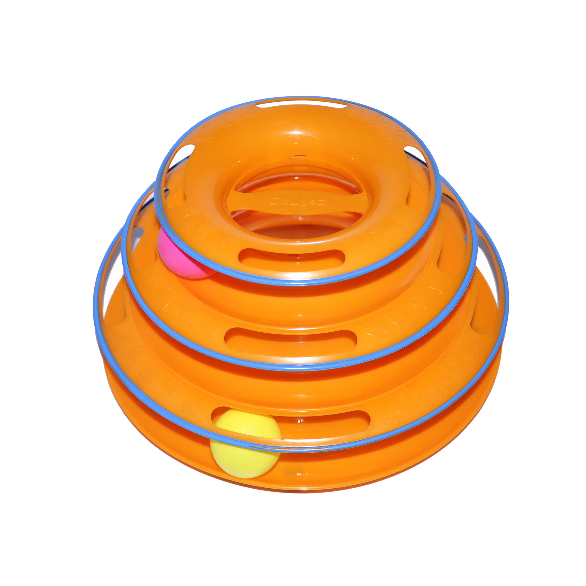Pet supplies new cat tri-layer recreation plate cat rotating plate to amuse the cat artifact cat puzzle toy track ball