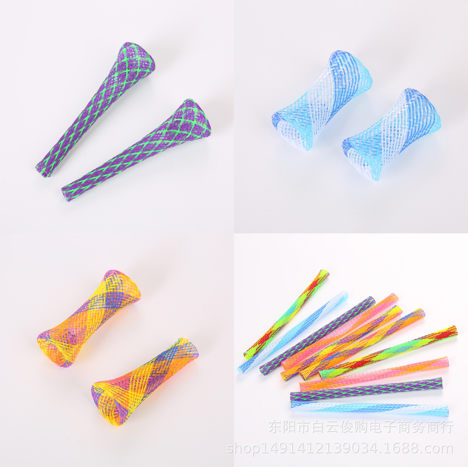 Cat Toy Telescopic Cat Teaser Spring Interactive Play Chasing Pet Supplies Factory in Stock Wholesale Cross Border