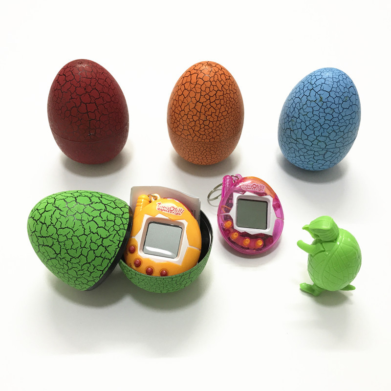 Electronic Pet Machine Crack Egg Pack Electronic Development Game Machine Tumbler Egg Toy Foreign Trade Amazon Cross-Border
