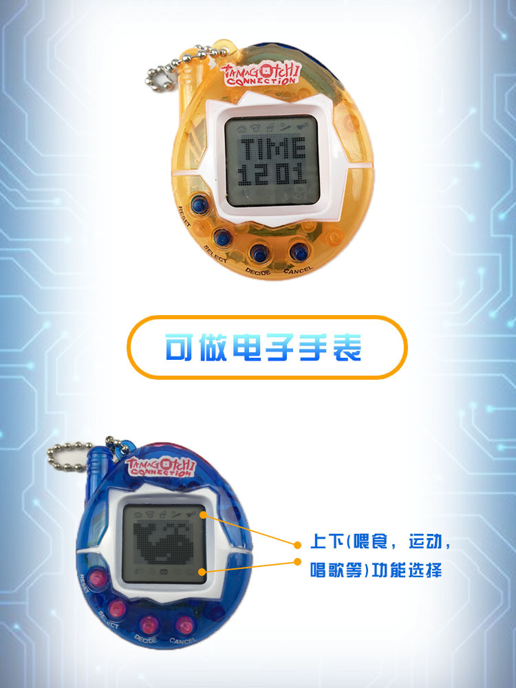 Electronic Pet Machine Crack Egg Pack Electronic Development Game Machine Tumbler Egg Toy Foreign Trade Amazon Cross-Border Electronic Pet Machine Crack Egg Pack Electronic Development Game Machine Tumbler Egg Toy Foreign Trade Amazon Cross-Border