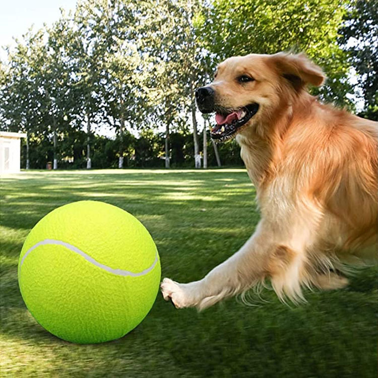 Big Tennis Sign 24cm Inflatable Tennis Holiday Activity Gift Pet Tennis 9.5-Inch Pet Bite Toy Big Tennis Sign 24cm Inflatable Tennis Holiday Activity Gift Pet Tennis 9.5-Inch Pet Bite Toy