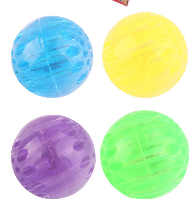 Pet Toy Ball Rubber Elastic Flash Dog Toy Pet Bite-Resistant Molar Tooth Cleaning Toy Ball Pet Dog Bite Ball