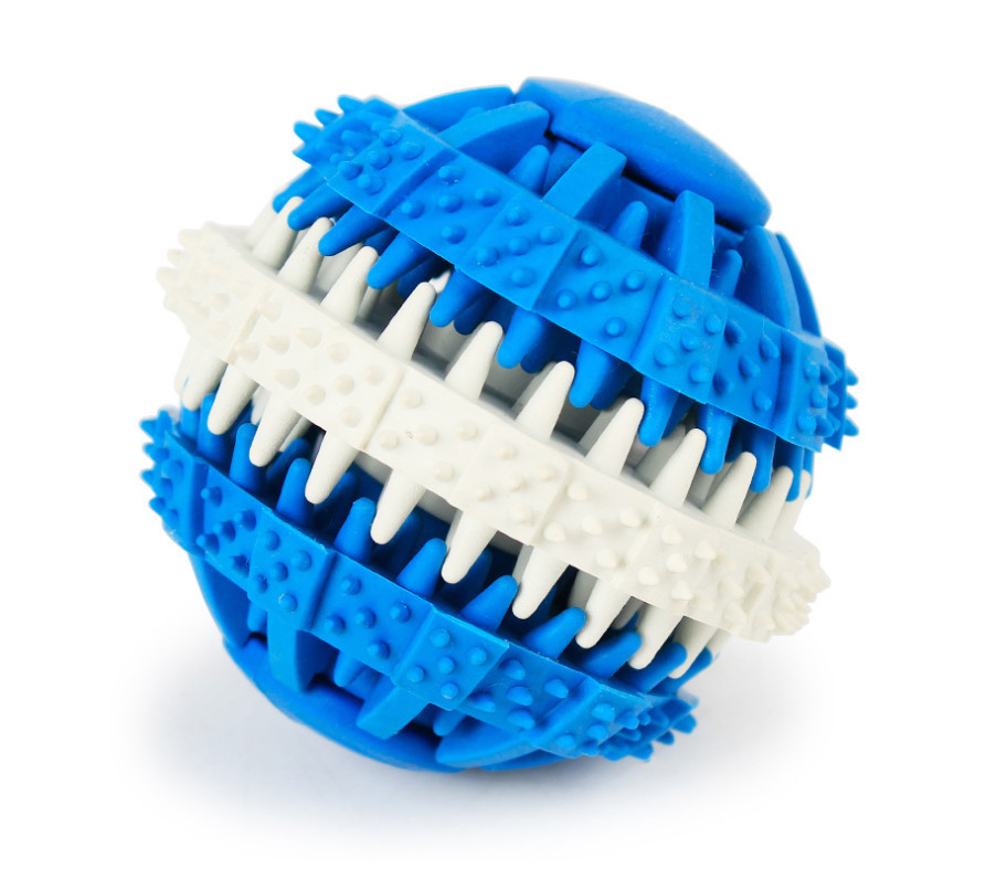Pet Toy Ball Rubber Ball Bite-Resistant Molar Tooth Cleaning Ball Pet Molar Toy Rubber Dog Toys