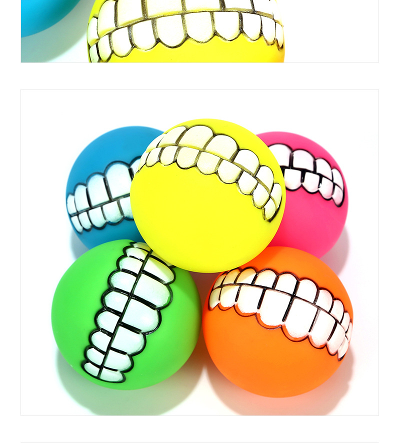 Tooth Ball Sound Dog Toy Vinyl Pet Toy Bite-Resistant Pet Toy Ball Spot Goods Can Be Sent On Behalf Tooth Ball Sound Dog Toy Vinyl Pet Toy Bite-Resistant Pet Toy Ball Spot Goods Can Be Sent On Behalf