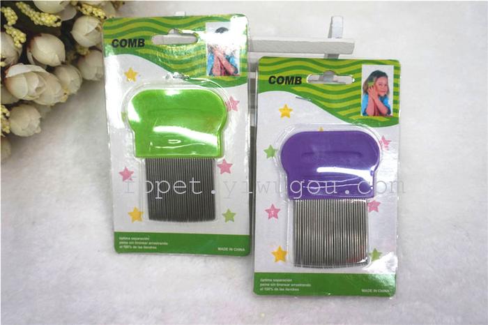People use comb pet comb needle comb grate comb to remove small flea louse comb comb long needle.