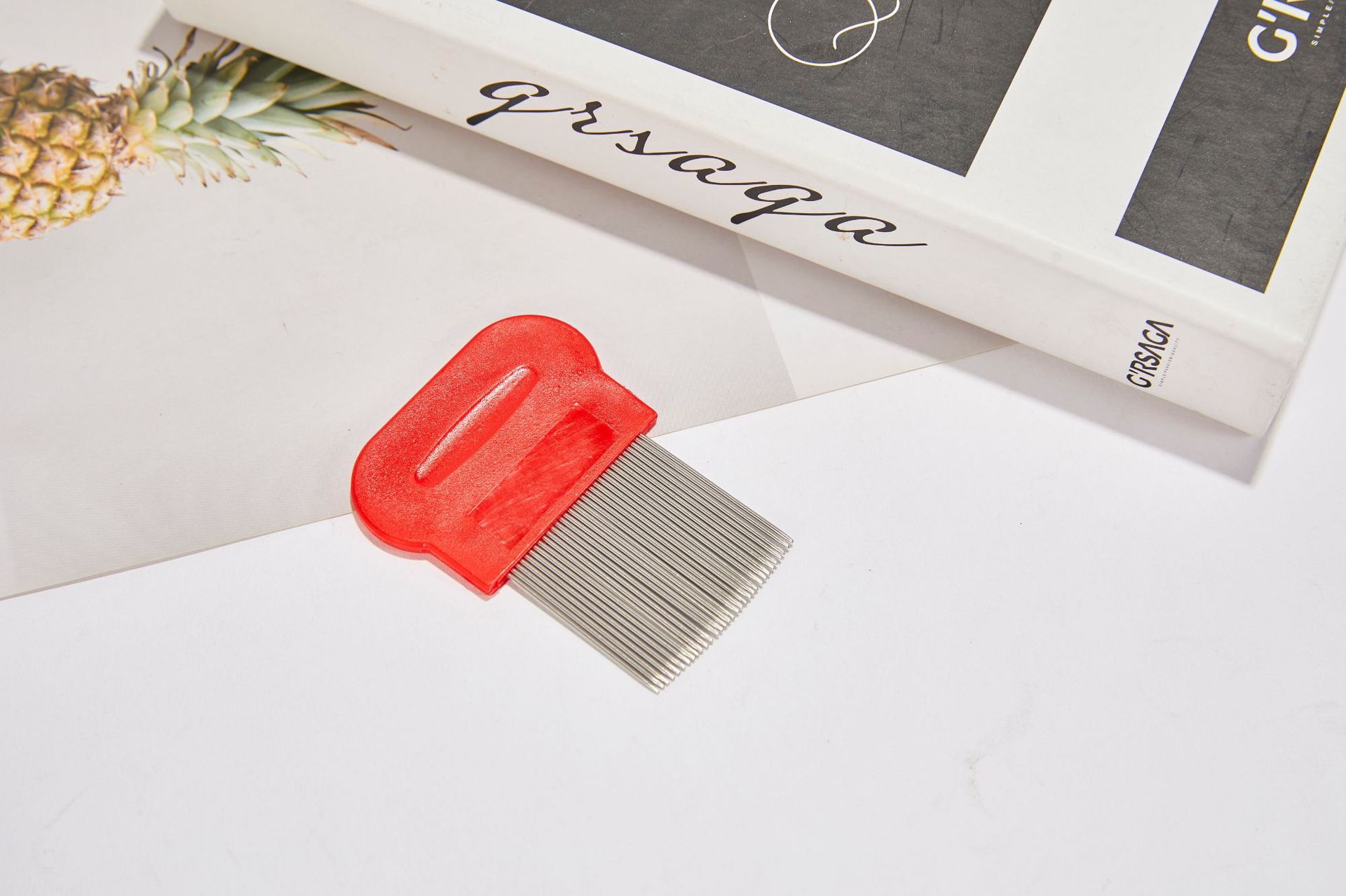 Factory Direct Sales Stainless Steel Pet Comb Lengthened Needle Dense Gear Comb Flea Comb Grate Comb Flea Removal Quilt Comb Factory Direct Sales Stainless Steel Pet Comb Lengthened Needle Dense Gear Comb Flea Comb Grate Comb Flea Removal Quilt Comb