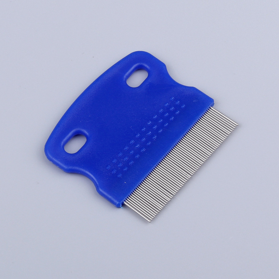 Wholesale Pet Supplies Flea Comb Stainless-Steel Needle Dense Gear Flea Removal Cat and Dog Grate Pet Dense Gear Comb