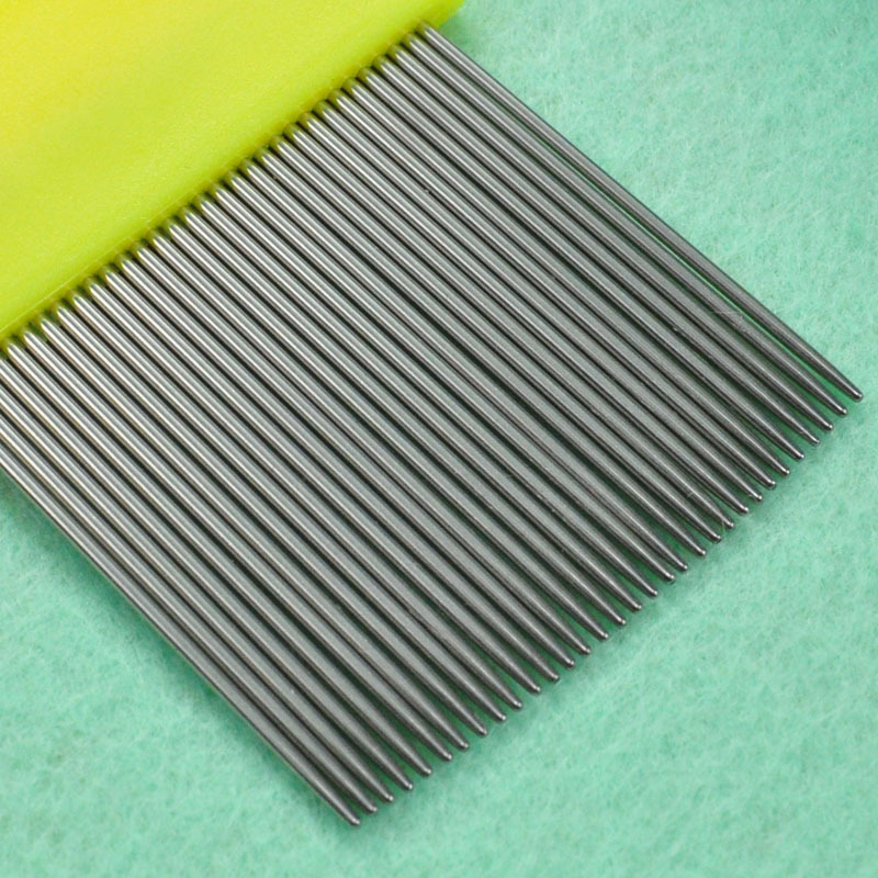 Pet Comb Flea Comb Long Needle-Needle Stainless-Steel Needle Grate Comb Pet Comb Flea Comb Long Needle-Needle Stainless-Steel Needle Grate Comb