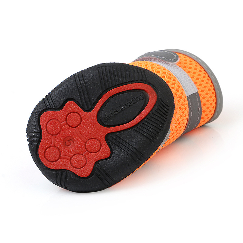 Rambo manufacturers direct pet shoes dog shoes small dog shoes are not easy to fall off non-skid outdoor shoes four seasons