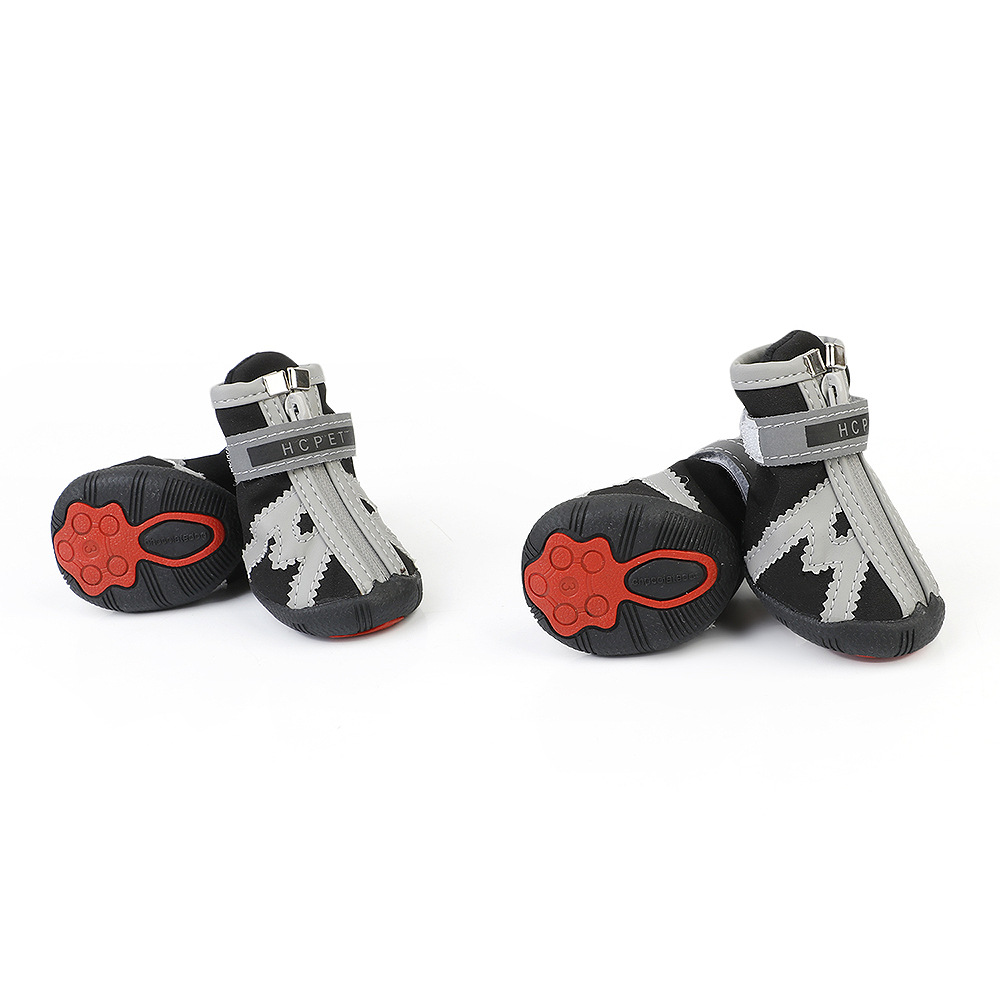 Rambo manufacturers direct pet shoes dog shoes amazon cross - border new waterproof wear - resistant luminous puppy shoes Rambo manufacturers direct pet shoes dog shoes amazon cross - border new waterproof wear - resistant luminous puppy shoes