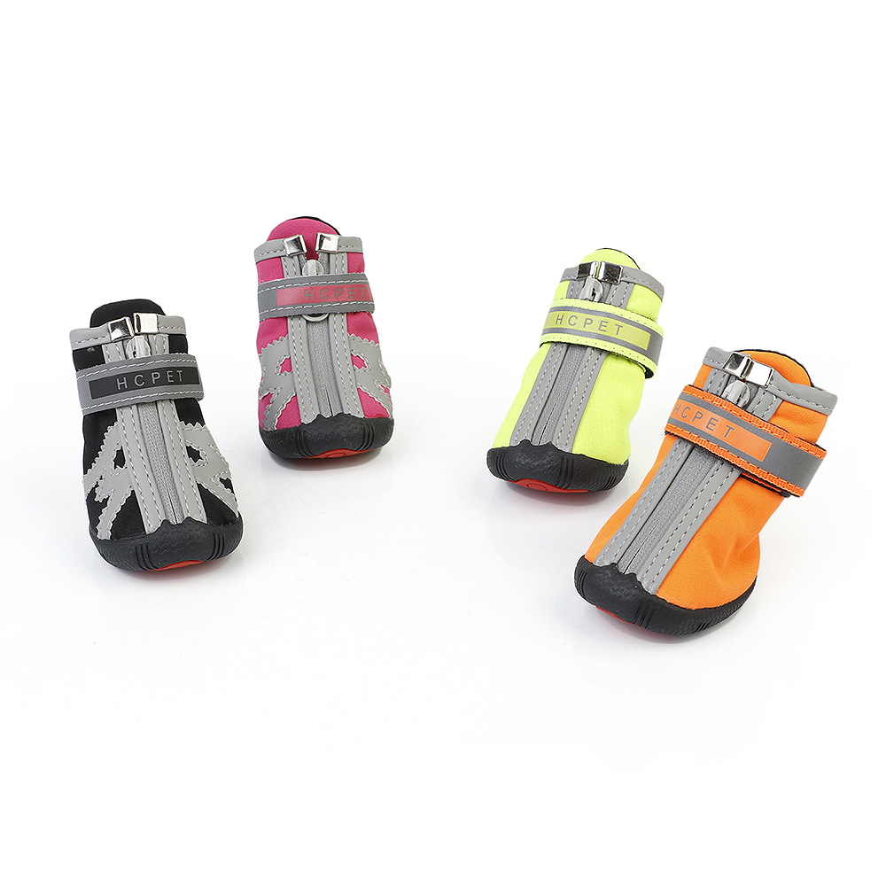 Rambo manufacturers direct pet shoes dog shoes amazon cross - border new waterproof wear - resistant luminous puppy shoes Rambo manufacturers direct pet shoes dog shoes amazon cross - border new waterproof wear - resistant luminous puppy shoes