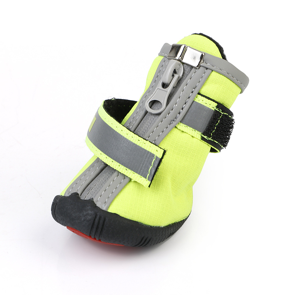 Rambo manufacturers direct pet shoes dog shoes amazon cross - border new waterproof wear - resistant luminous puppy shoes Rambo manufacturers direct pet shoes dog shoes amazon cross - border new waterproof wear - resistant luminous puppy shoes