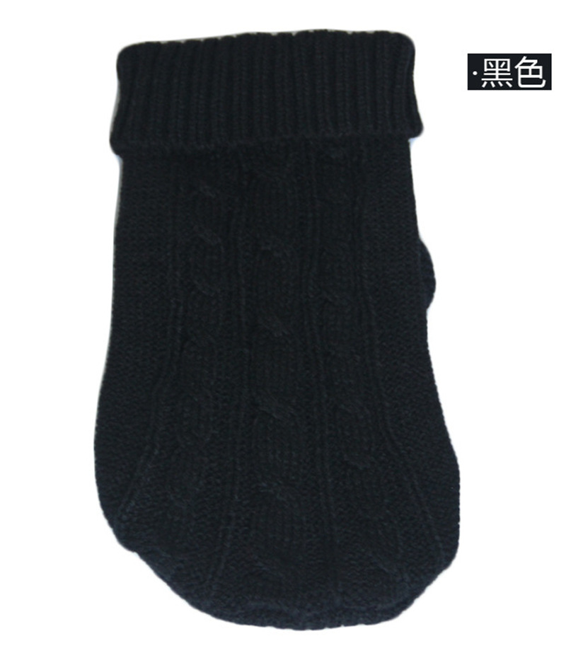 Pet Sweater Wholesale Autumn and Winter Thick Small Size Dog Baby Sweater Puppy Ultra Small Puppy Sweater 10 Colors