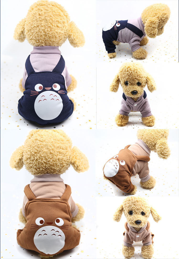 A Variety of Dog Clothes Four-Legged Sweater Button Pet Clothes Pet Supplies Cat Clothes Autumn and Winter New