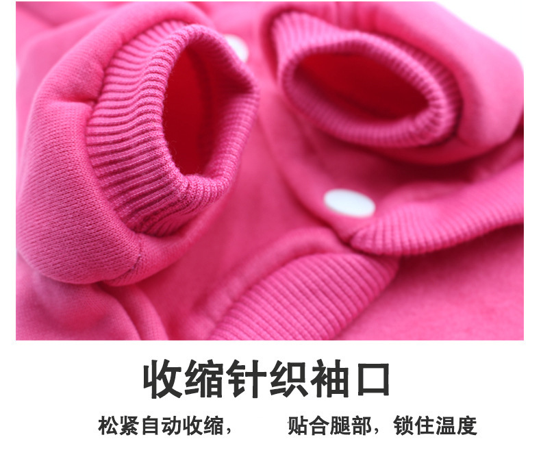 Pet Autumn and Winter Clothing Dog Hooded Sweater Dog Clothes Dog with Coat and Cap Bingui Teddy Dog Clothing