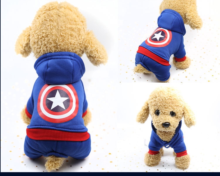 A Variety of Dog Clothes Four-Legged Sweater Button Pet Clothes Pet Supplies Cat Clothes New Style for Autumn and Winter