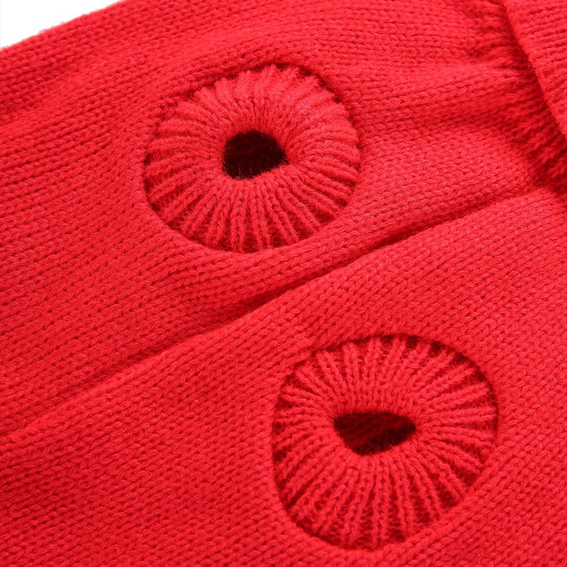 Pet Supplies Dog Clothing Solid Color Pet Dog Dog Sweater Dog Clothes Autumn and Winter Wholesale