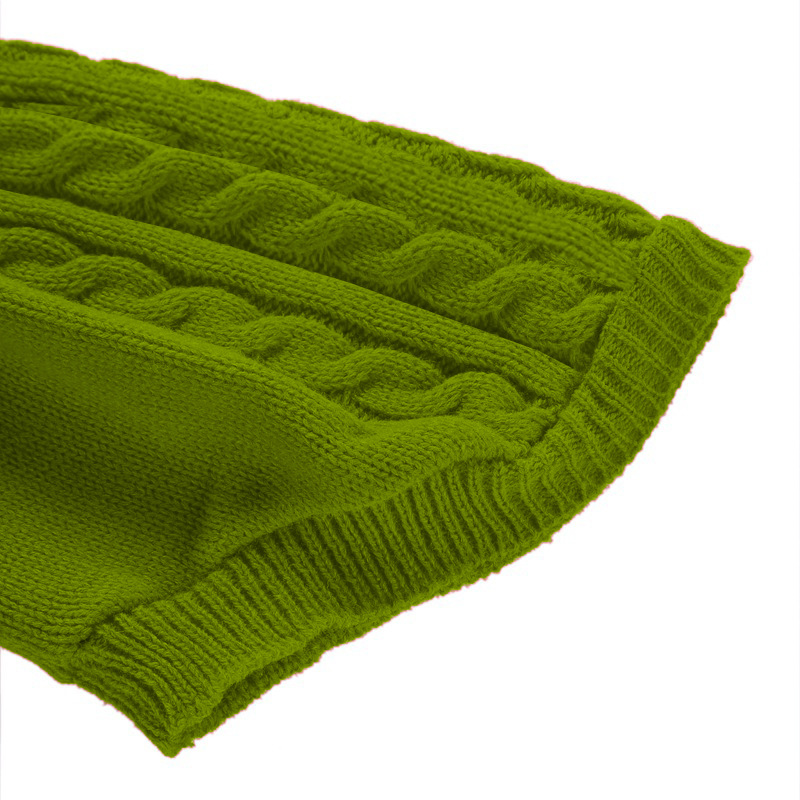 Pet Supplies Dog Clothing Solid Color Pet Dog Dog Sweater Dog Clothes Autumn and Winter Wholesale