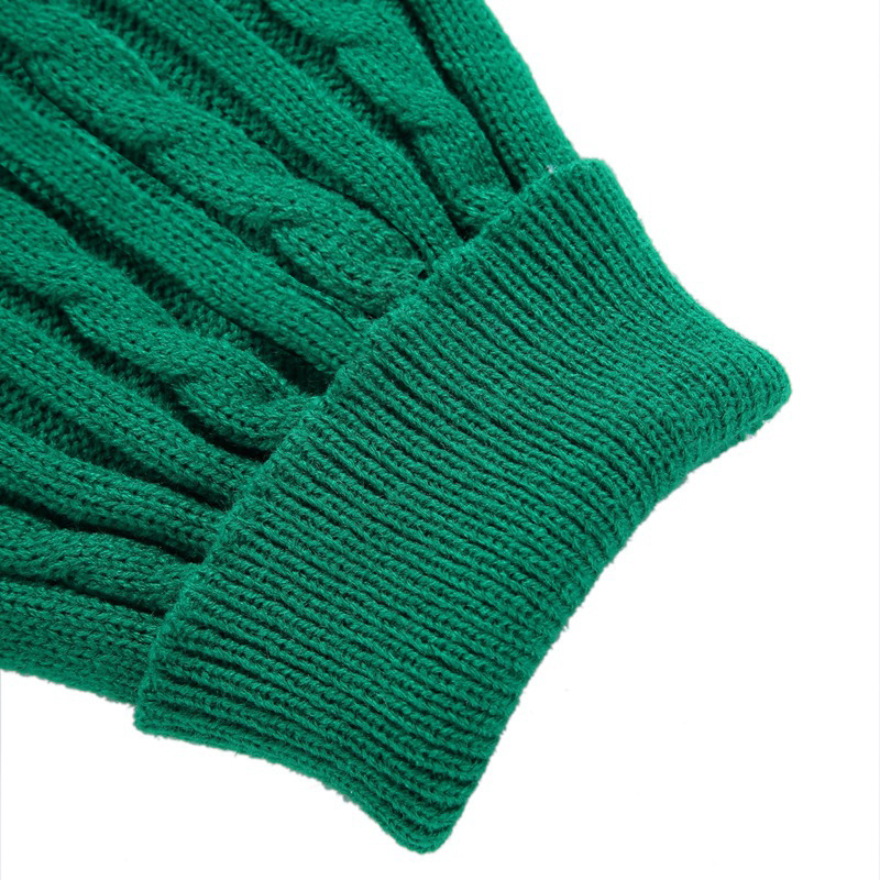 Pet Supplies Dog Clothing Solid Color Pet Dog Dog Sweater Dog Clothes Autumn and Winter Wholesale